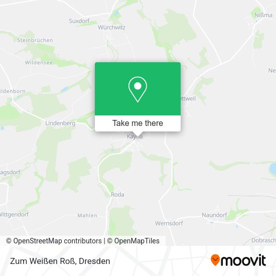 Карта Zum Weißen Roß