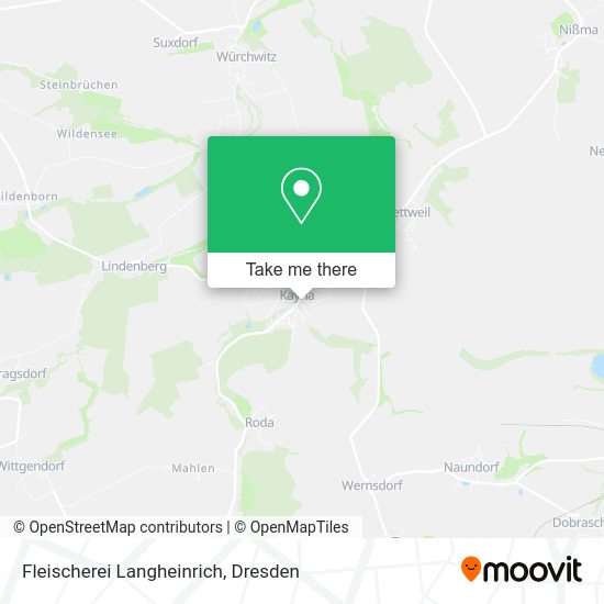 Карта Fleischerei Langheinrich