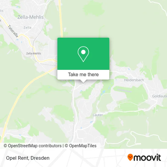 Карта Opel Rent