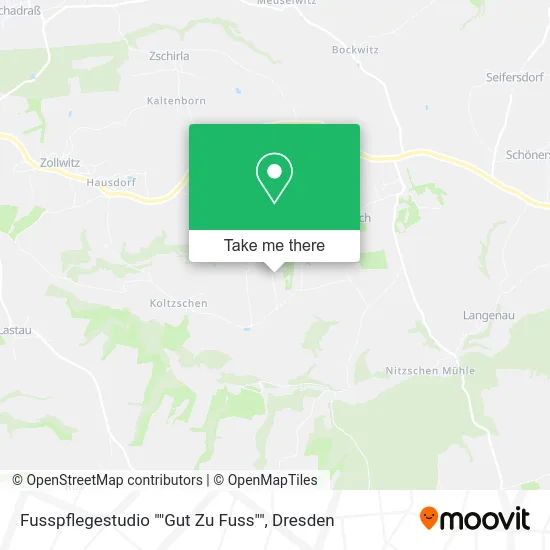Карта Fusspflegestudio ""Gut Zu Fuss""