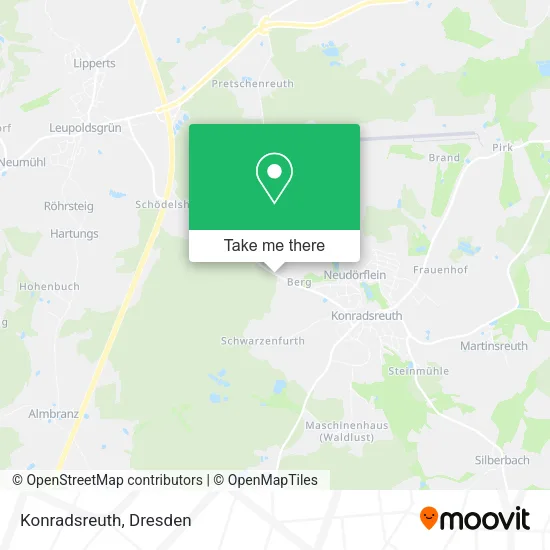 Карта Konradsreuth