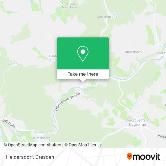 Карта Heidersdorf
