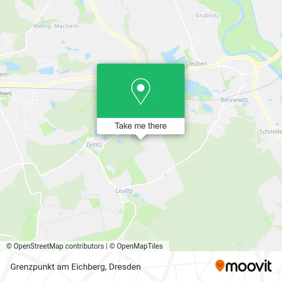 Карта Grenzpunkt am Eichberg