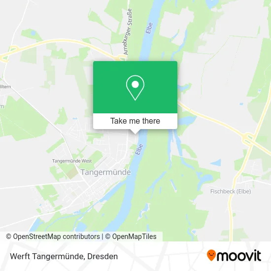 Карта Werft Tangermünde