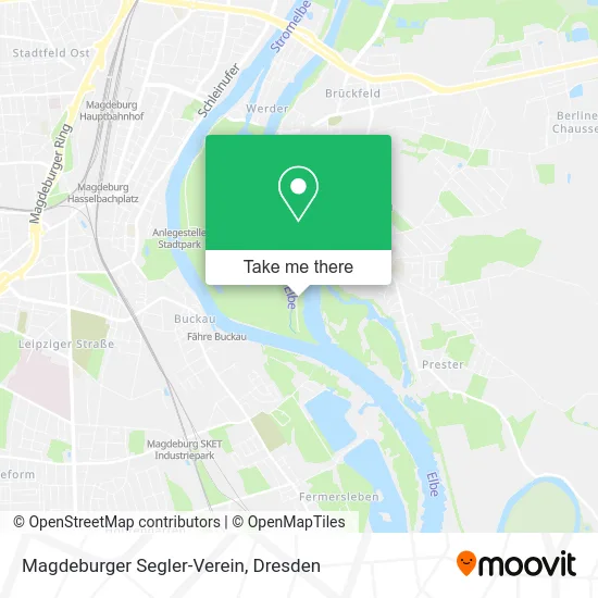 Карта Magdeburger Segler-Verein