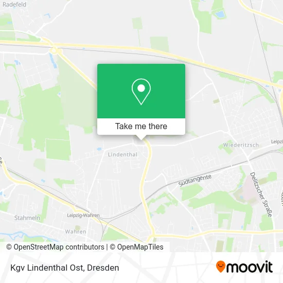 Карта Kgv Lindenthal Ost