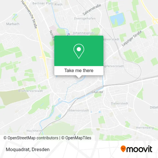 Карта Moquadrat