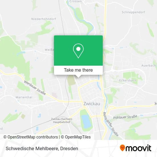 Карта Schwedische Mehlbeere