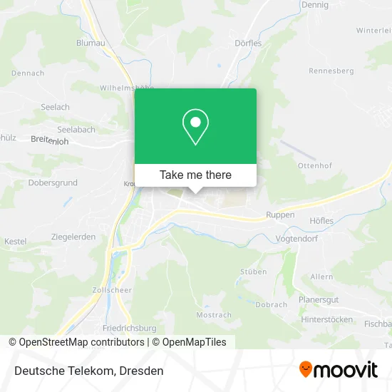 Карта Deutsche Telekom