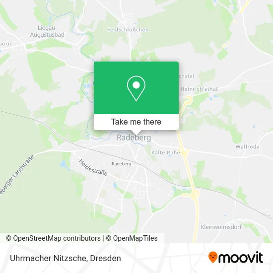 Карта Uhrmacher Nitzsche