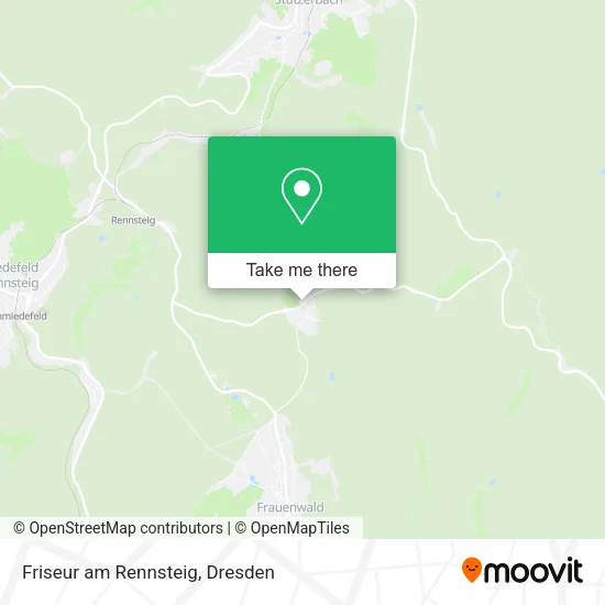 Карта Friseur am Rennsteig