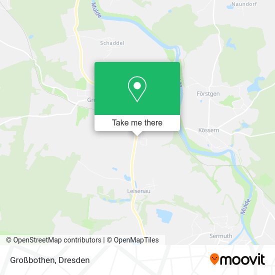 Карта Großbothen