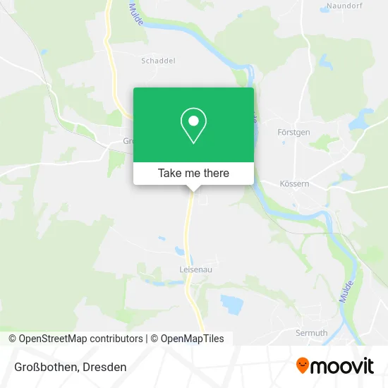 Карта Großbothen