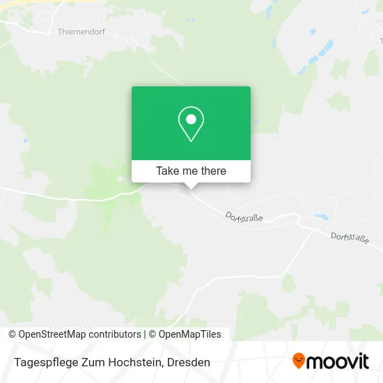 Карта Tagespflege Zum Hochstein