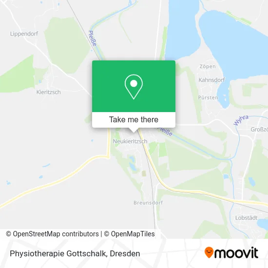Карта Physiotherapie Gottschalk