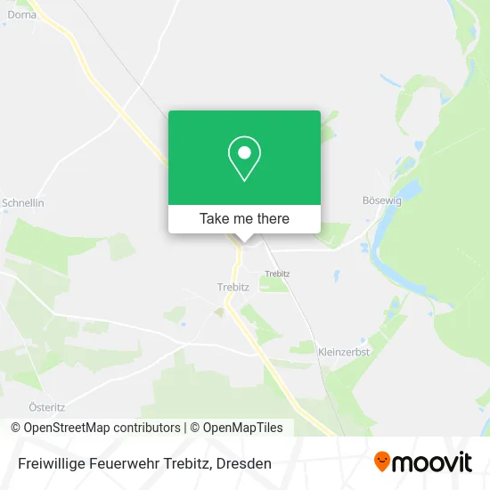 Карта Freiwillige Feuerwehr Trebitz
