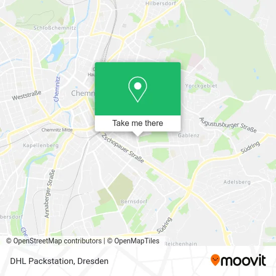Карта DHL Packstation