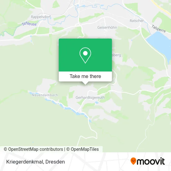 Карта Kriegerdenkmal
