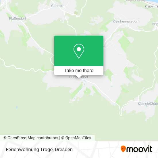 Карта Ferienwohnung Troge