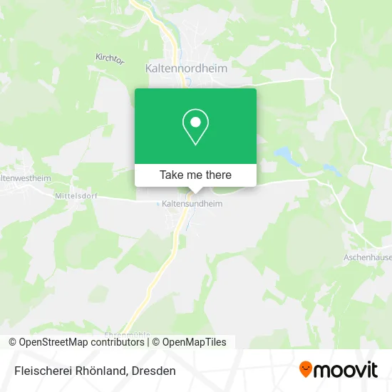 Карта Fleischerei Rhönland