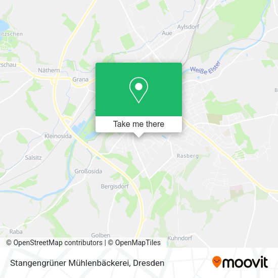 Карта Stangengrüner Mühlenbäckerei