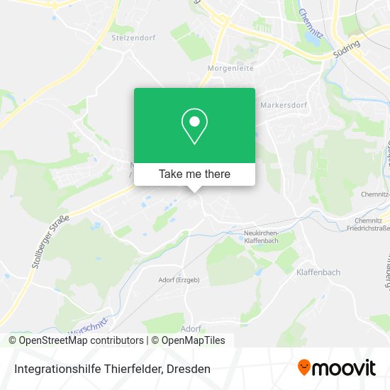 Карта Integrationshilfe Thierfelder