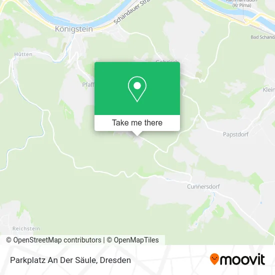 Карта Parkplatz An Der Säule