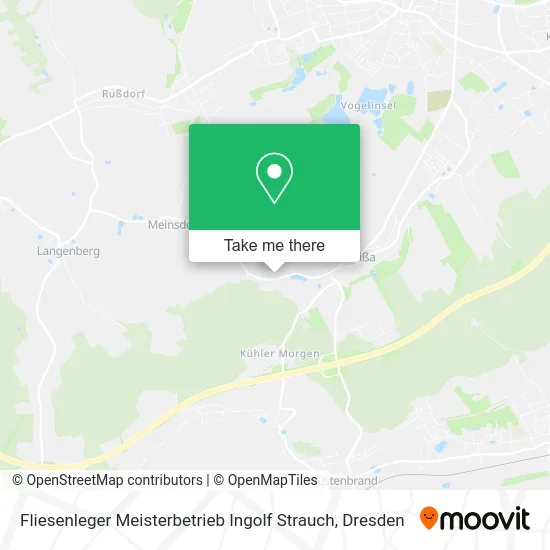 Карта Fliesenleger Meisterbetrieb Ingolf Strauch