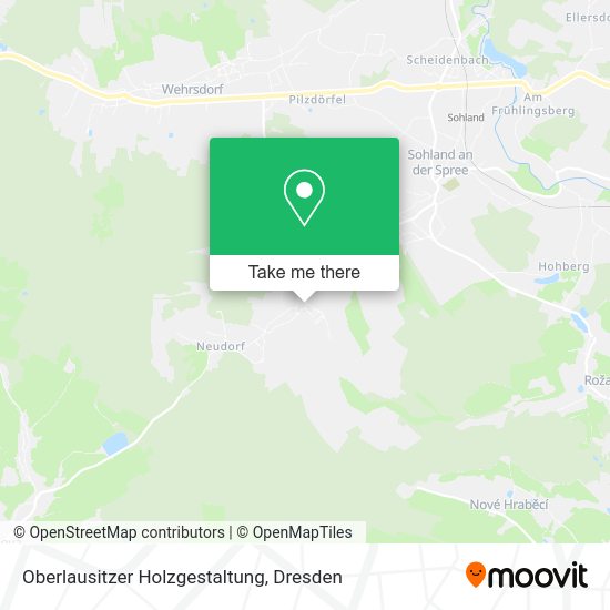 Карта Oberlausitzer Holzgestaltung