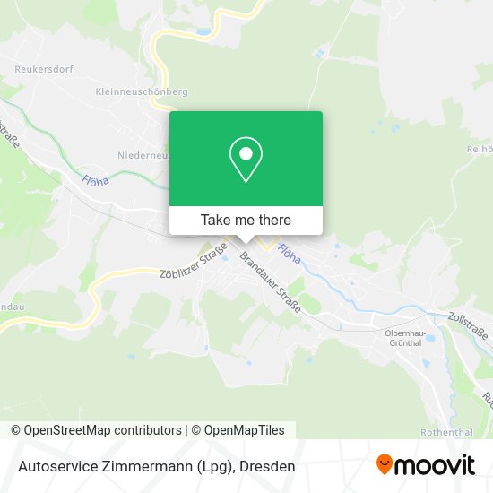Карта Autoservice Zimmermann (Lpg)