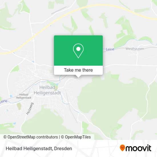 Карта Heilbad Heiligenstadt
