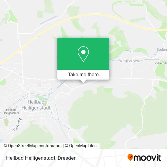 Карта Heilbad Heiligenstadt