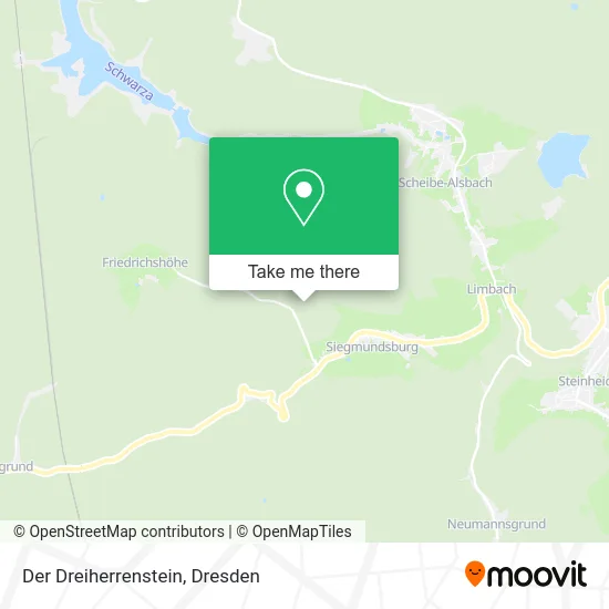 Карта Der Dreiherrenstein