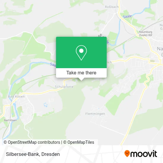 Карта Silbersee-Bank