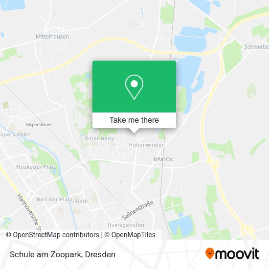Карта Schule am Zoopark
