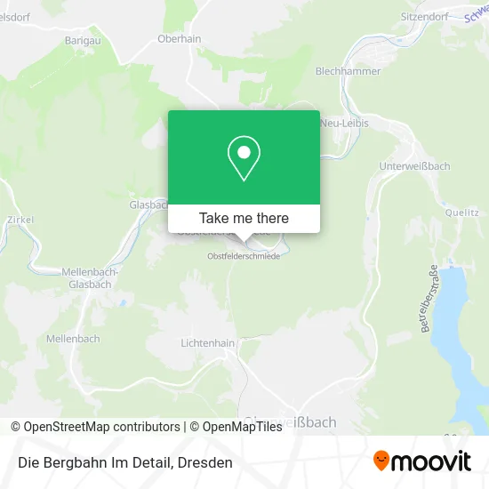 Карта Die Bergbahn Im Detail