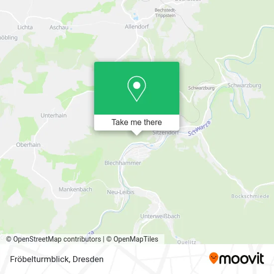 Карта Fröbelturmblick