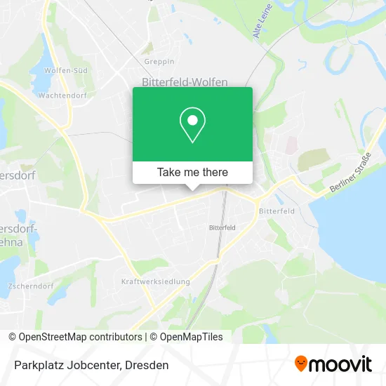 Карта Parkplatz Jobcenter