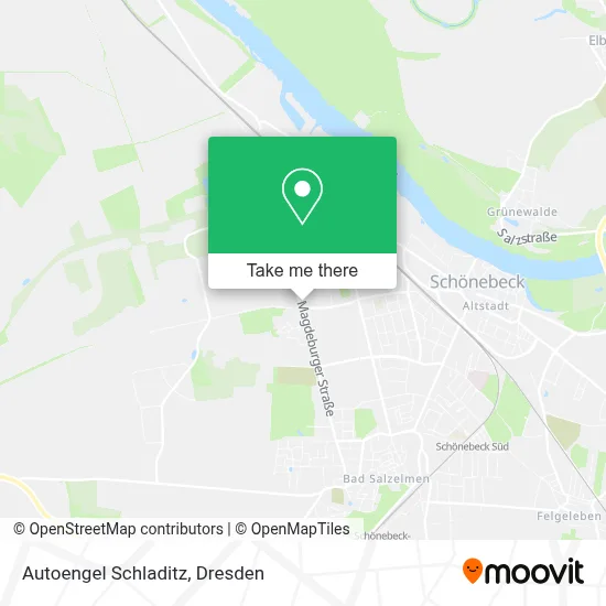 Autoengel Schladitz map