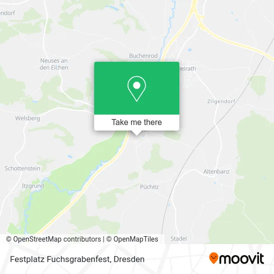 Карта Festplatz Fuchsgrabenfest