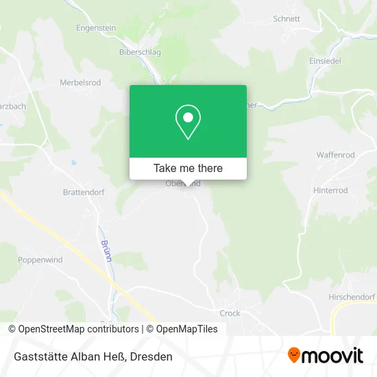 Карта Gaststätte Alban Heß