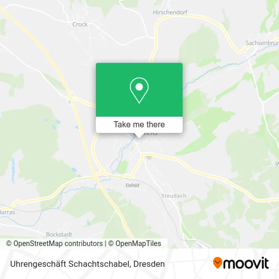 Карта Uhrengeschäft Schachtschabel