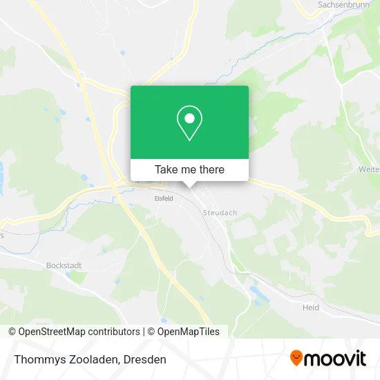 Карта Thommys Zooladen