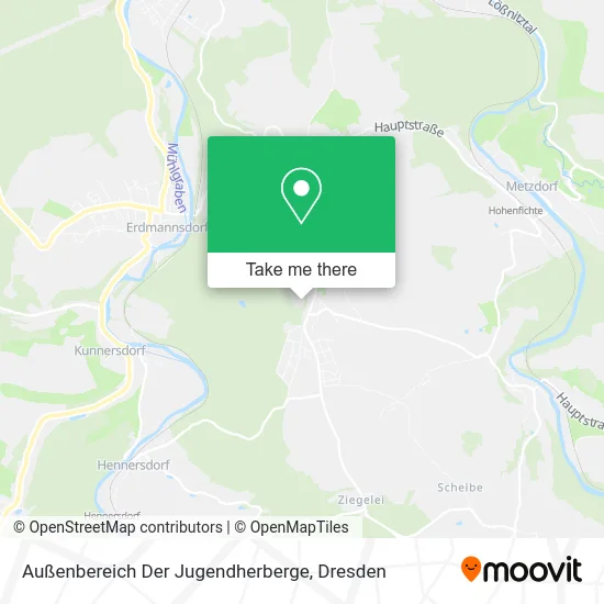 Карта Außenbereich Der Jugendherberge