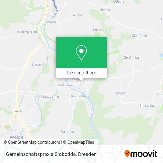 Карта Gemeinschaftspraxis Slobodda