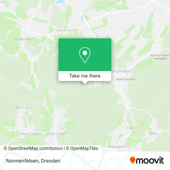 Карта Nonnenfelsen