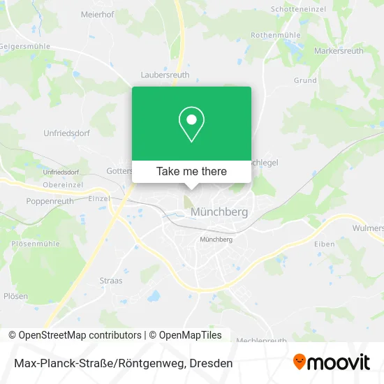 Карта Max-Planck-Straße/Röntgenweg