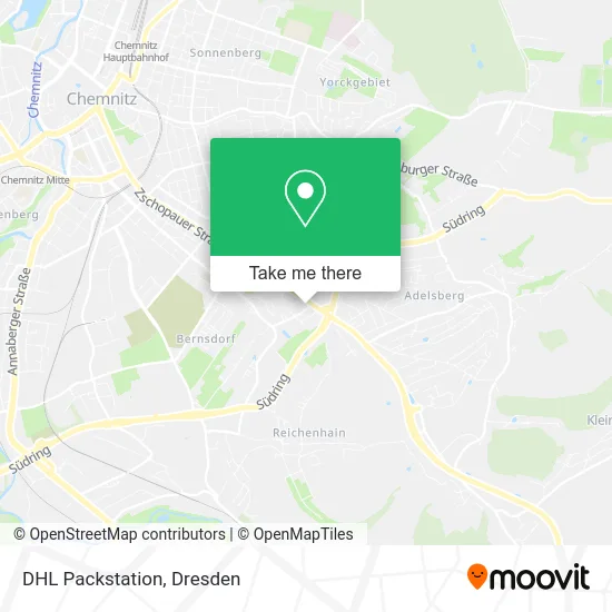 Карта DHL Packstation