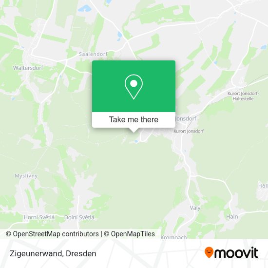 Карта Zigeunerwand