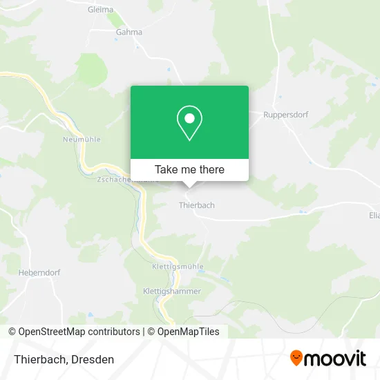 Карта Thierbach